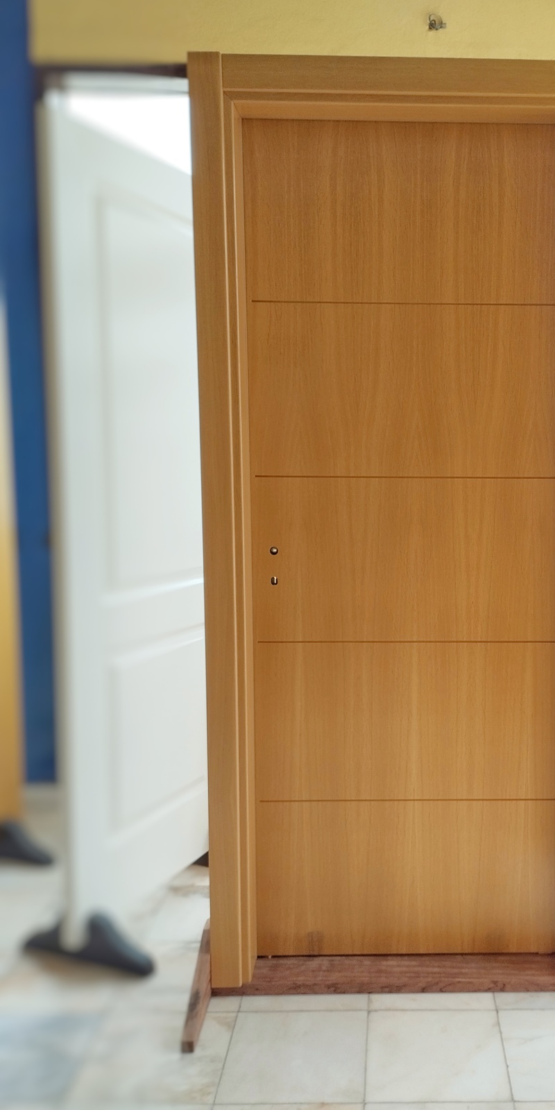 Bloco em Carvalho com 4 frisos horizontais